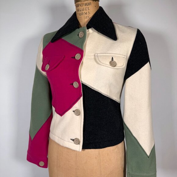 Moschino Patchwork Vest - Picture 1 of 7